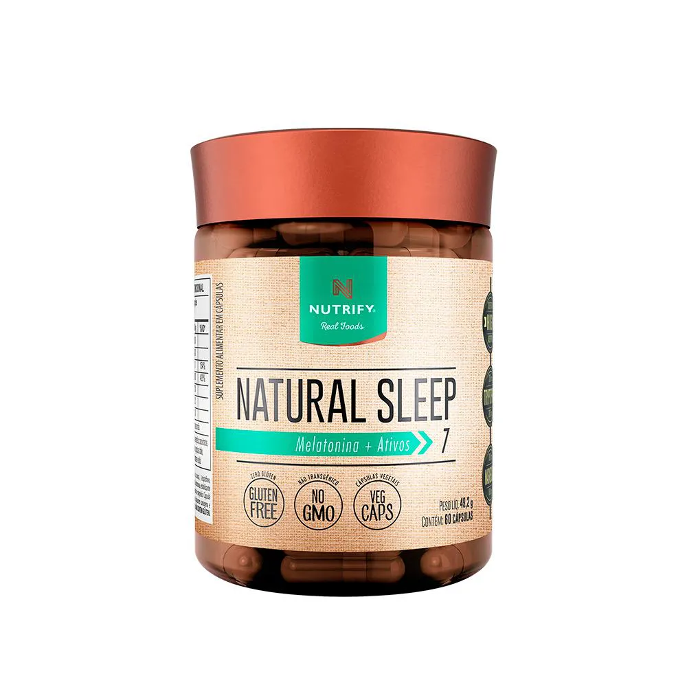 Natural Sleep 60 cápsulas - Nutrify