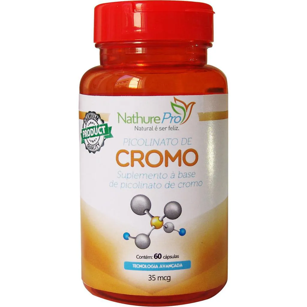 Picolinato de Cromo 60 Cápsulas 35mcg