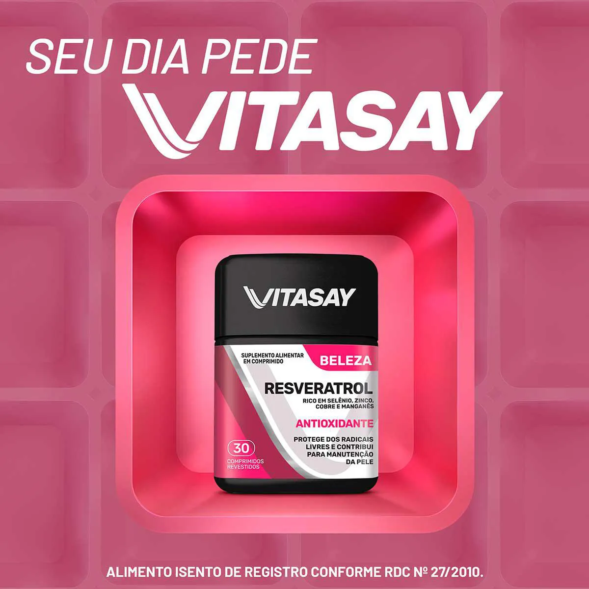 Vitasay Resveratrol 30 comprimidos