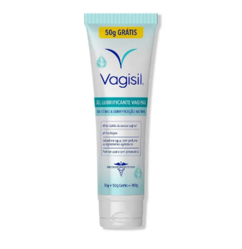 Gel Lubrificante Vaginal Vagisil Bisnaga 100g