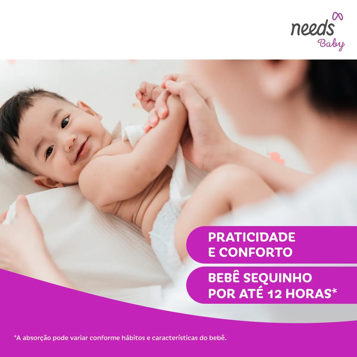 Fralda Needs Baby Ultrasafe XXG 54 Unidades