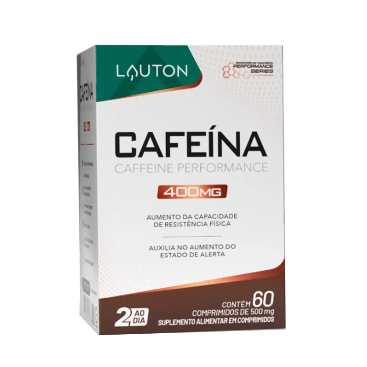 Cafeína 400mg Lauton Performance Series 60 comprimidos