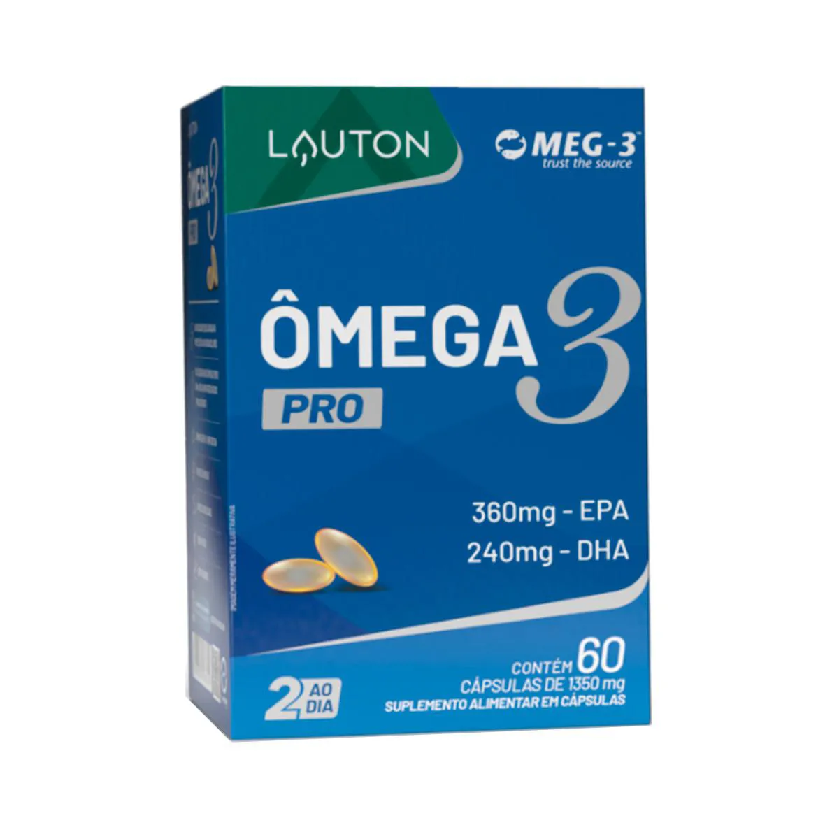 Ômega 3 Pro Lauton 60 cápsulas
