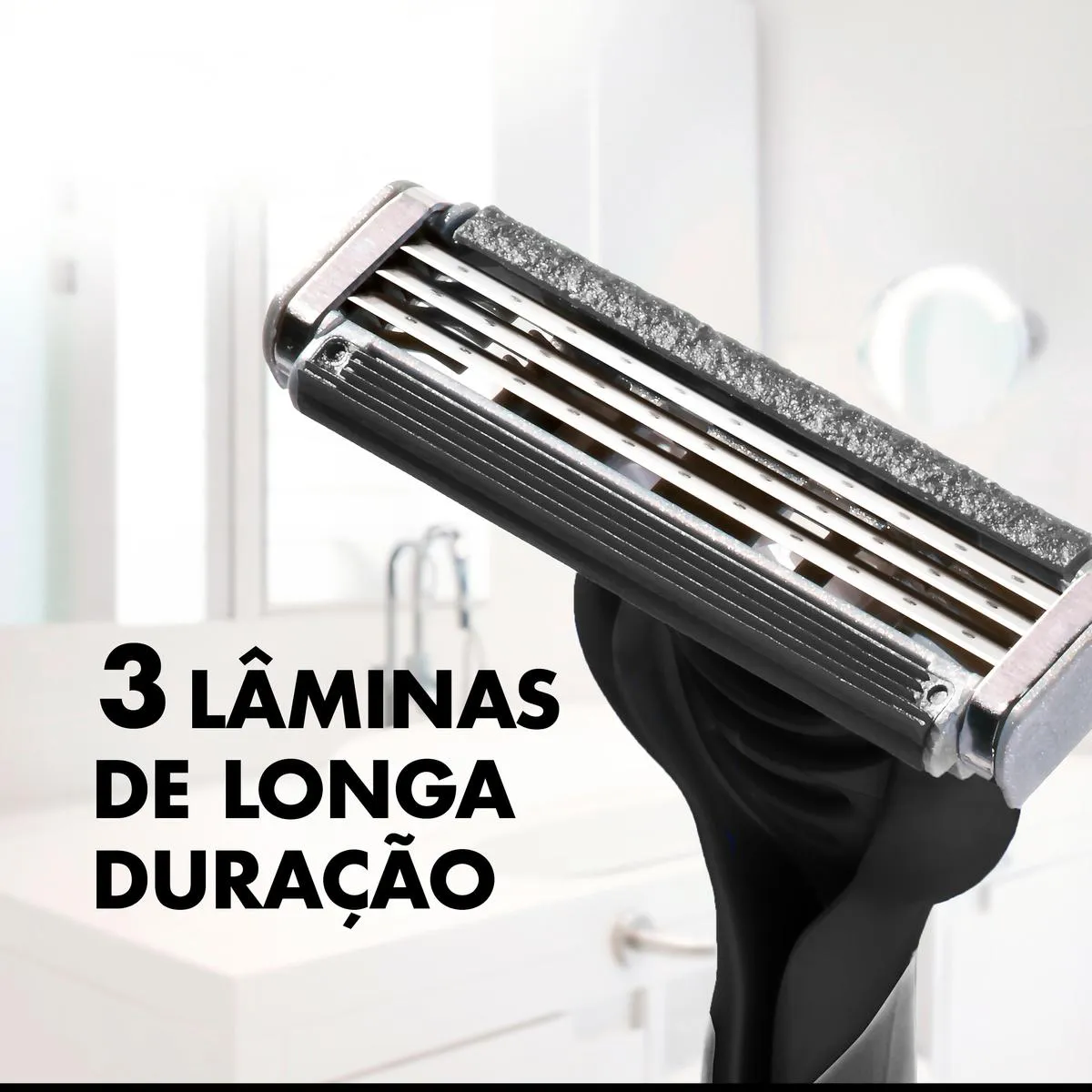 Aparelho de Barbear Descartável Gillette Prestobarba 3 Carvão Ativado 4 unidades