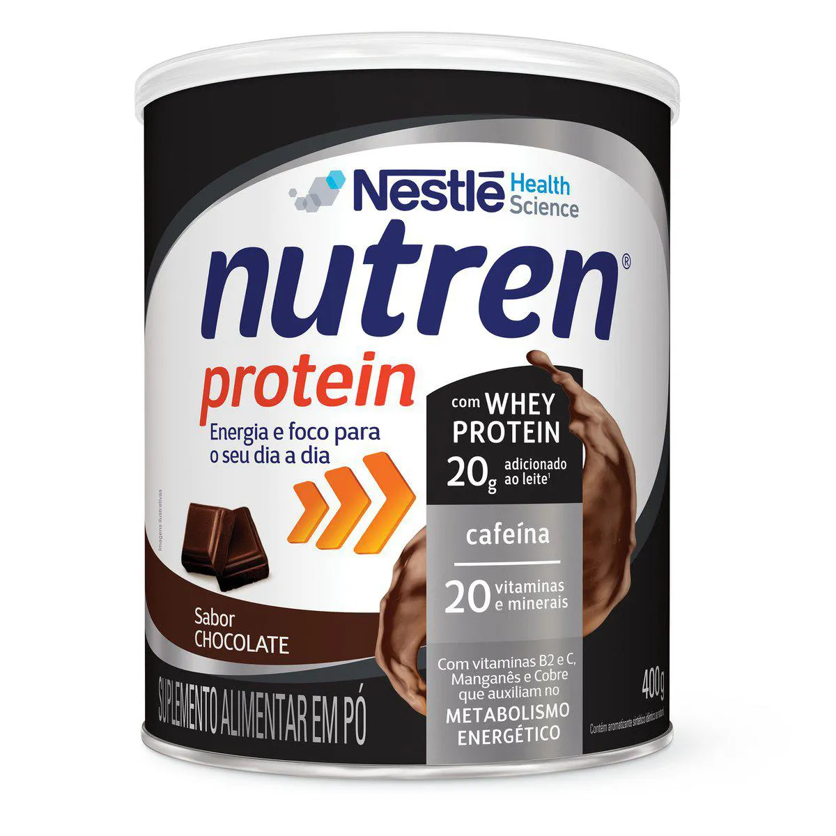 Suplemento Alimentar Nutren Protein Chocolate 400g