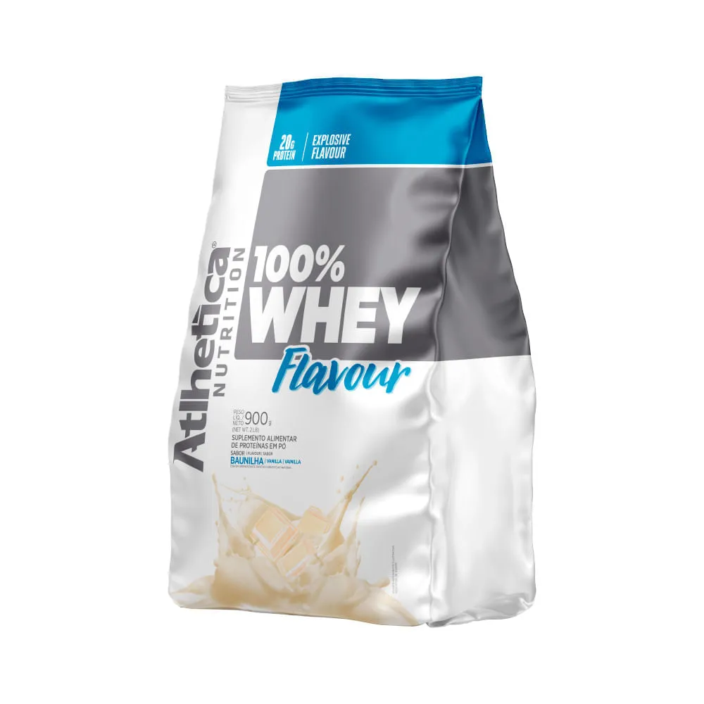 Atlhetica 100% Whey Flavour 900gr Baunilha Refil