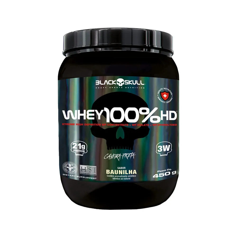 Black Whey 100% Hd 450gr Baunilha