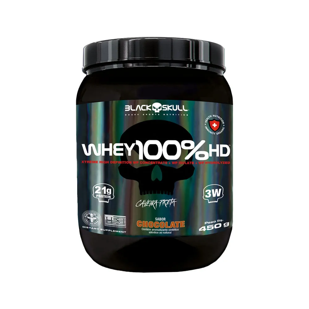 Black Whey 100% Hd 450gr Chocolate