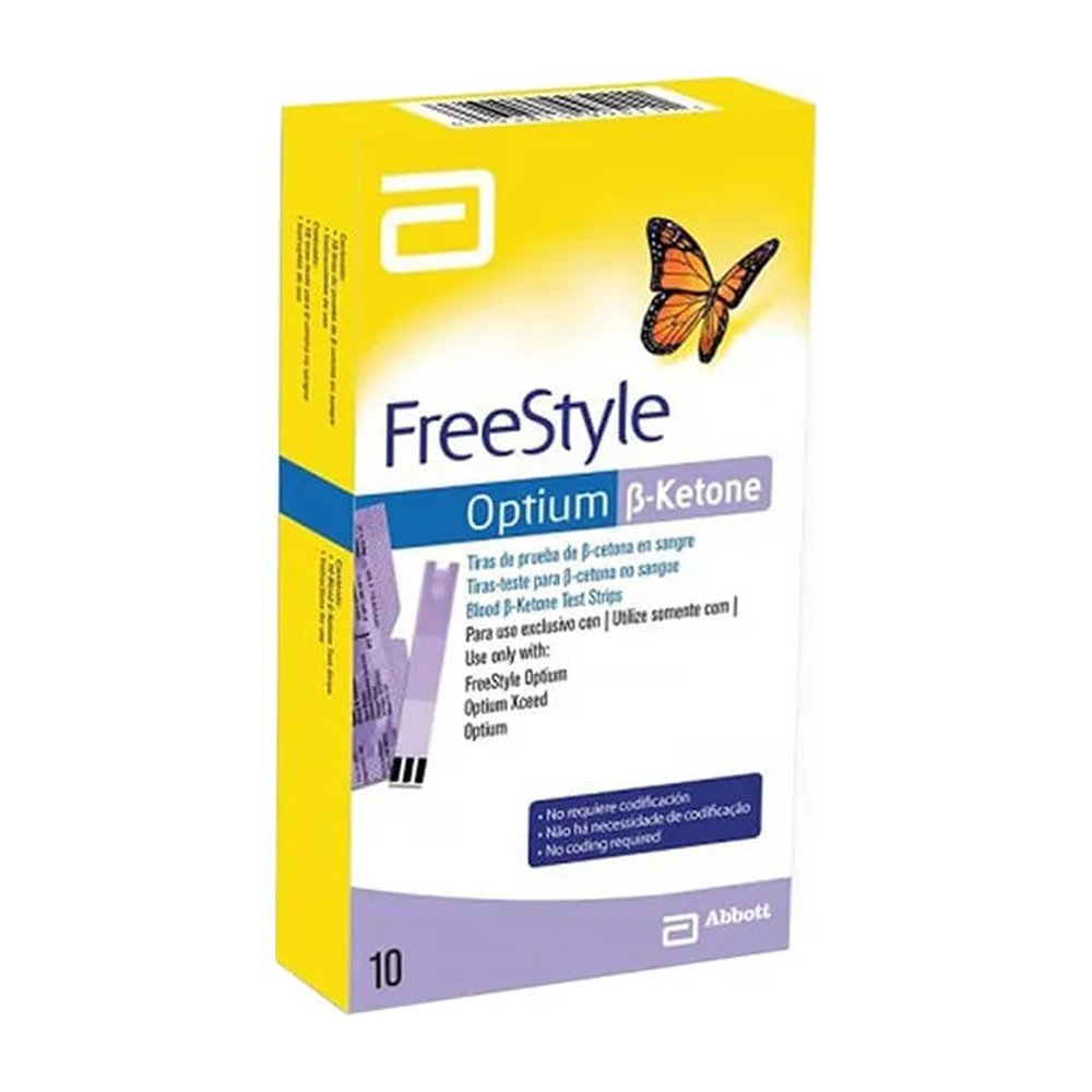 Freestyle Optium Cetona Com 10 Tiras Teste