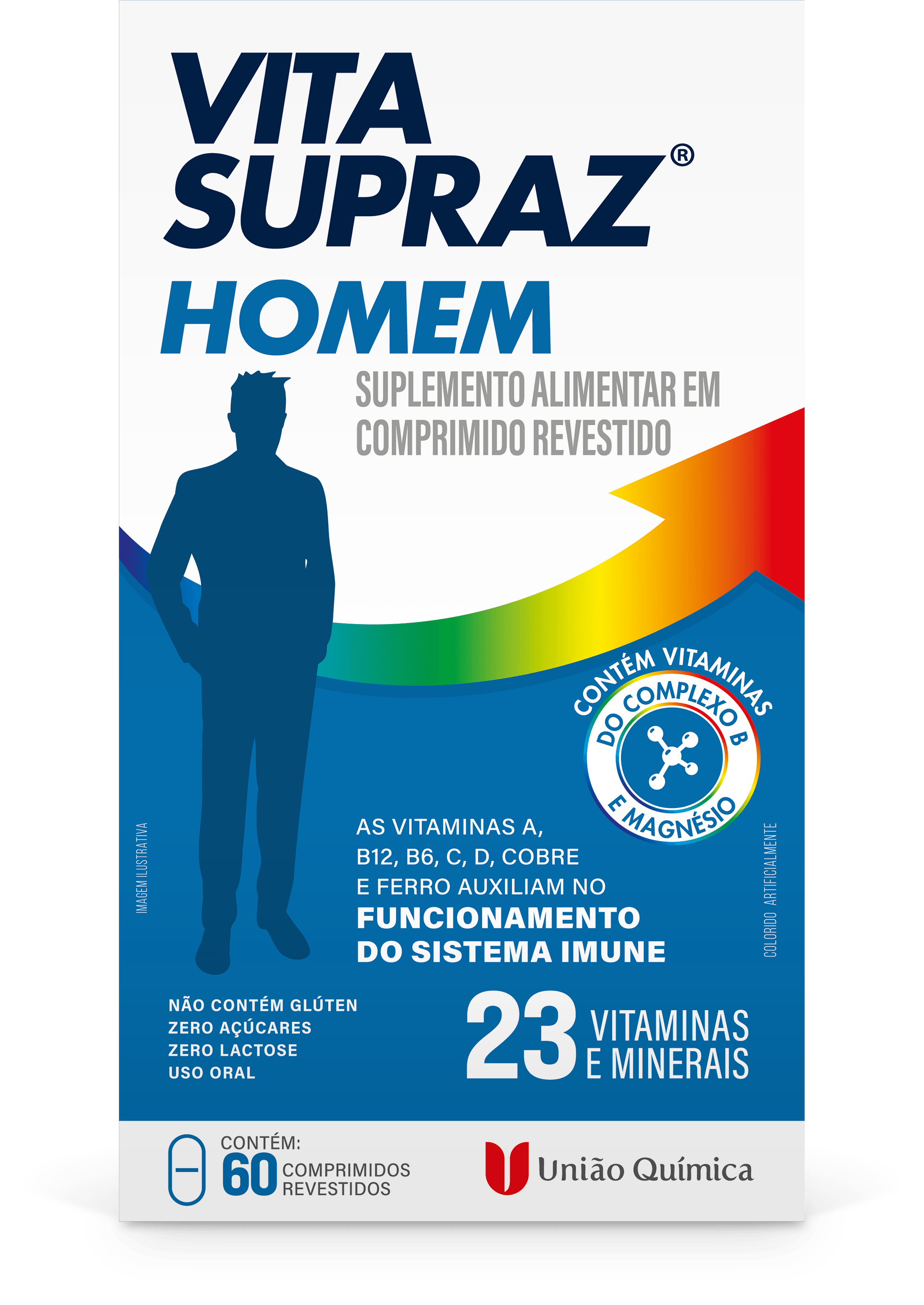 Vita Supraz Homem Com 60 Comprimidos